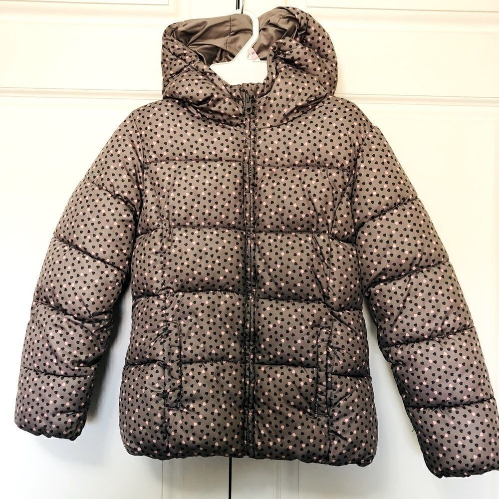 Sfera Girls’ Mini-hearts Puffer Jacket‎